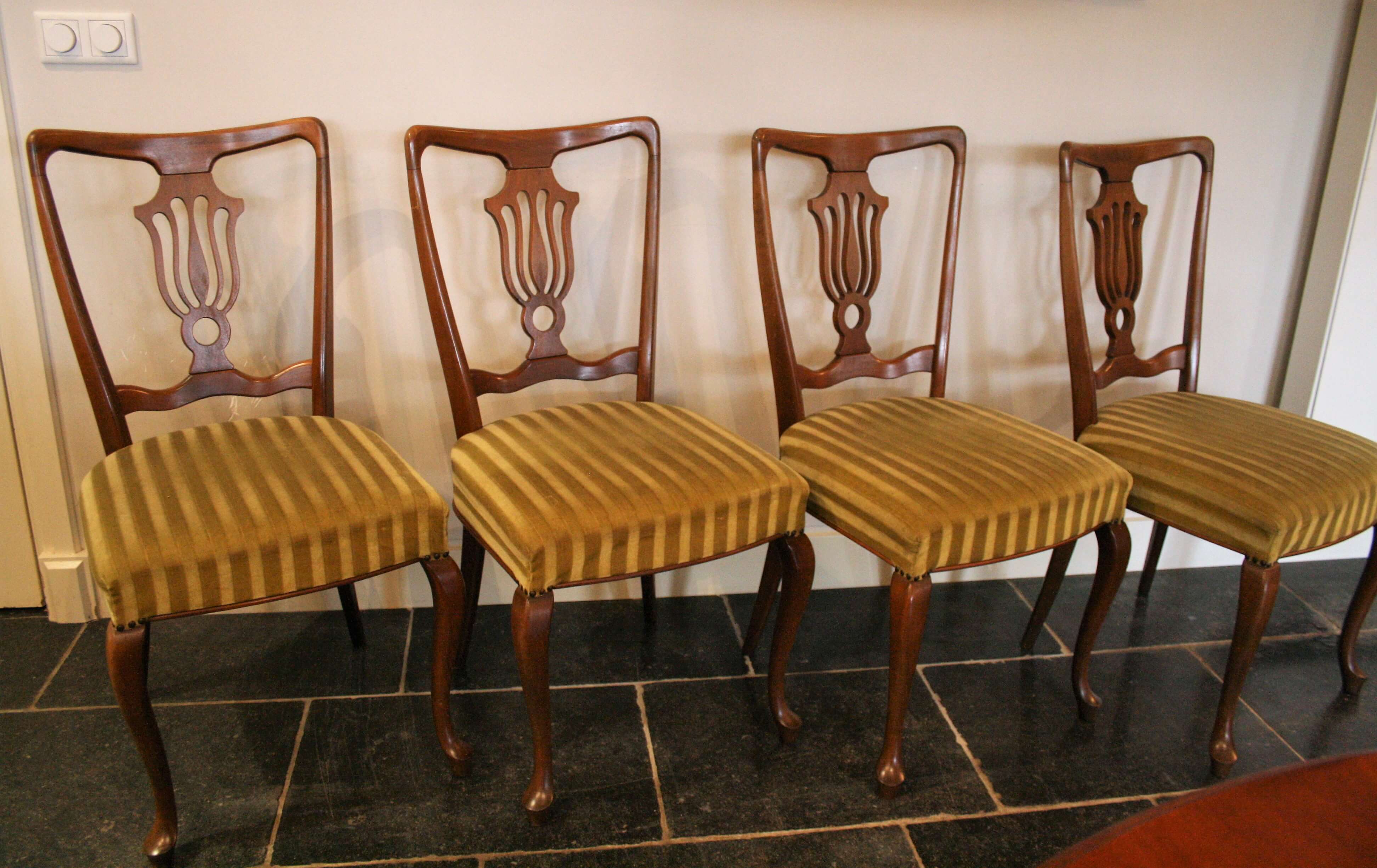 Op grote schaal Missend Tolk 2 Art Nouveau stoelen - Santiline