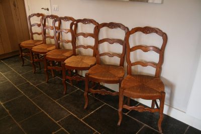 M069- antieke Franse biedermeier stoelen