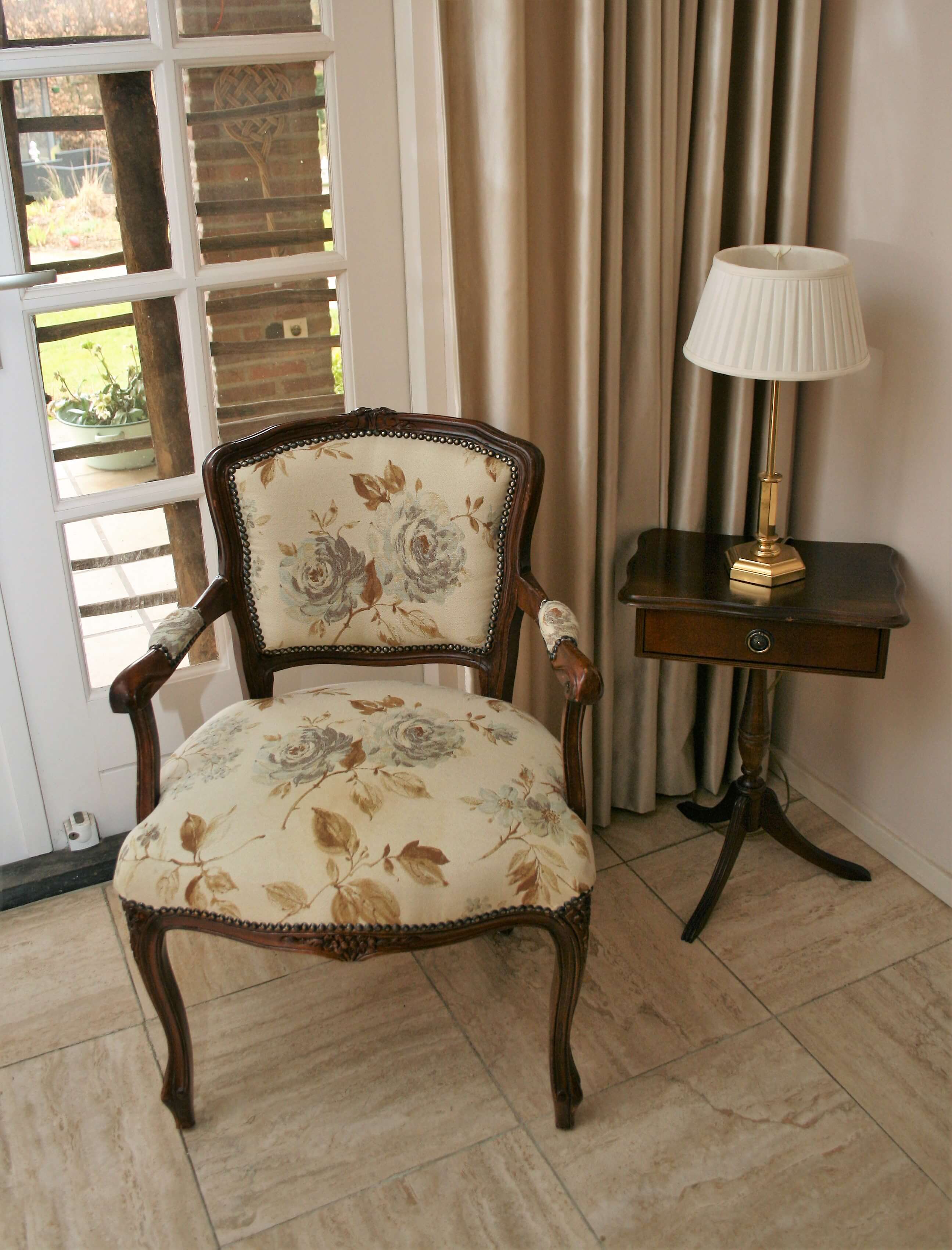 Effectief Mijlpaal Voorzichtig M080- barok Queen Ann stoel - Santiline