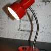 V009 - Vintage bureaulampje rood