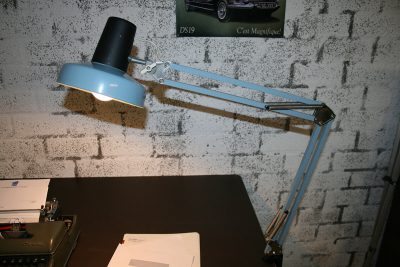 V020 - Vintage industriële bureaulamp