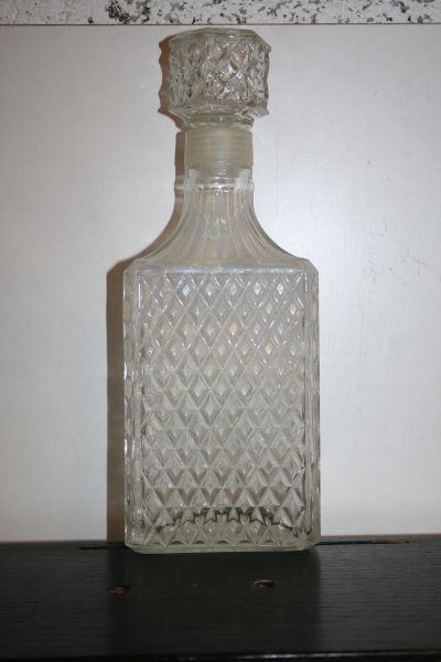 A091 - Vintage glazen karaf