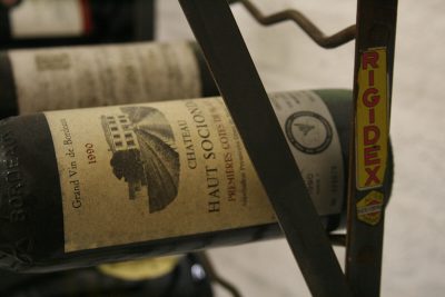W070 - Frans brocant wijnrek