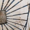 Antiek smeedijzeren decoratief rek - Afbeelding 6