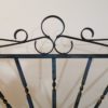 Antiek smeedijzeren decoratief rek - Afbeelding 7