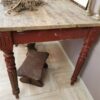 Antieke Franse tafel - Afbeelding 7