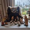 kerststalfiguren porseleinen kerstgroep kerst