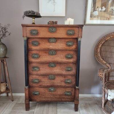 antieke ladenkast empire stijl