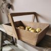 Franse brocante plukbak oogstbak