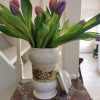 brocante Franse zeep voorraadpot