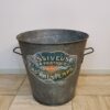 brocante zinken wasteil wasemmer