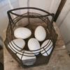 oud escargotsmandje slakkenmandje - Afbeelding 5