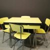 Vintage formica keukentafel set