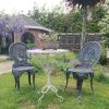 2 brocante Franse tuinstoelen (set)