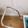 brocante metalen blauwe poppenwagen - Afbeelding 7
