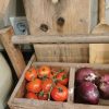 oude houten bak gereedschapsbak - Afbeelding 3