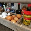 oude houten bak gereedschapsbak - Afbeelding 8