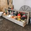 oude houten bak gereedschapsbak - Afbeelding 7