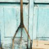 oude houten riek hooivork