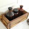oude decoratieve houten steenmal - Afbeelding 4