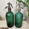 oude originele groene spuitfles