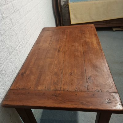 antieke Franse kloostertafel eettafel