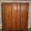 Houten linnenkast jaren 50